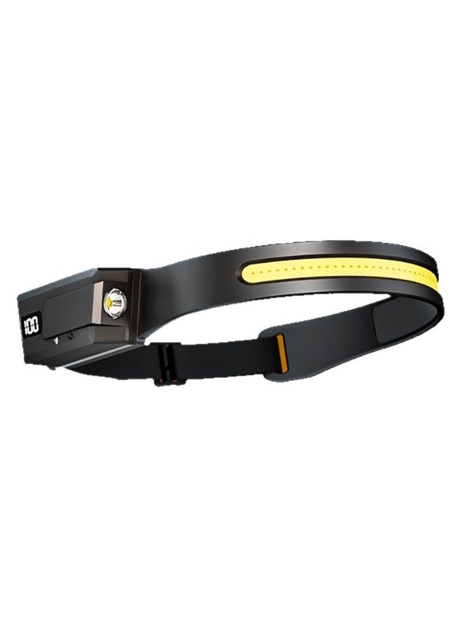 NIBEMINENT Outdoor Multifunctional Silicone Adventure Fishing Portable COB Headlamp
