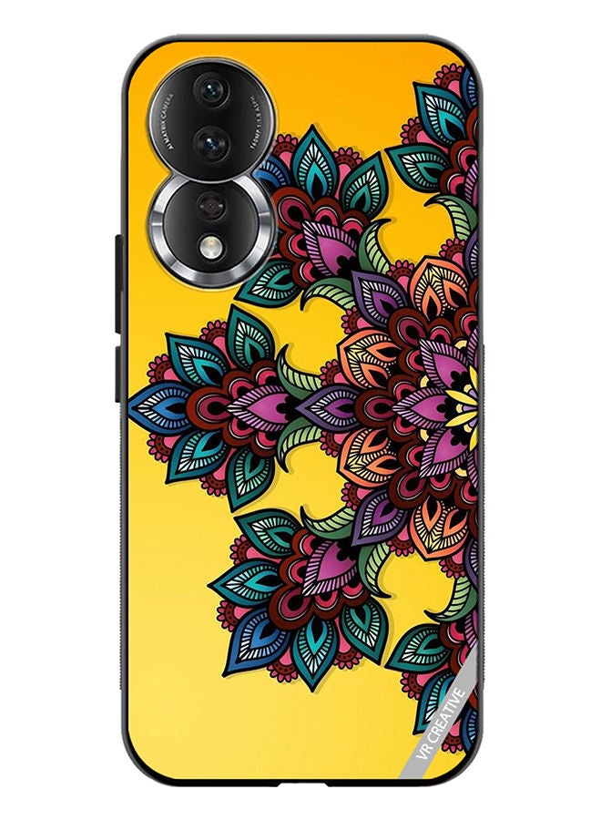 VR CREATIVE Protective Case Cover For Honor 80 Mandala Design Multicolour - Image 1