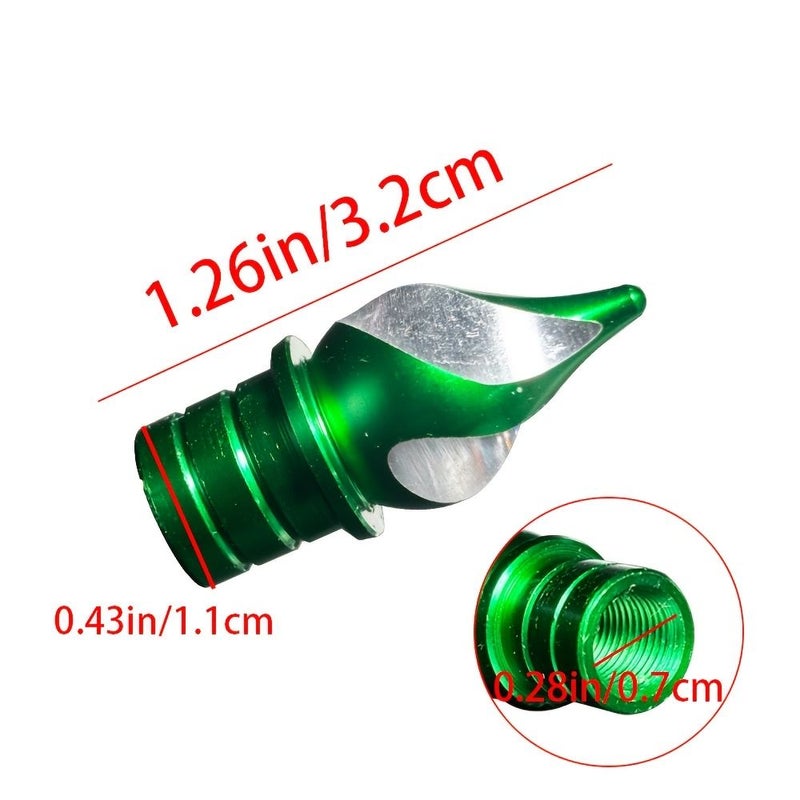 Golden Tire Valve Stem Caps 4pcs Universal Dustproof Covers For Car SUV Truck Bike Motorcycle Bicycle - Image 2