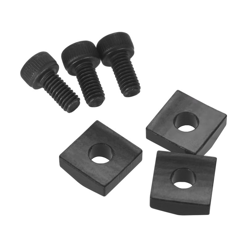Electric Guitar Tremolo Bridge String Locks Strings Locking System Metal Nut Block & Clamp Hex Screws Guitar Parts Accessories, Pack of 3 Sets - Image 1