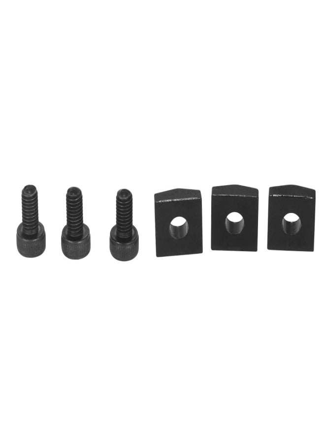 Electric Guitar Tremolo Bridge String Locks Strings Locking System Metal Nut Block & Clamp Hex Screws Guitar Parts Accessories, Pack of 3 Sets - Image 4