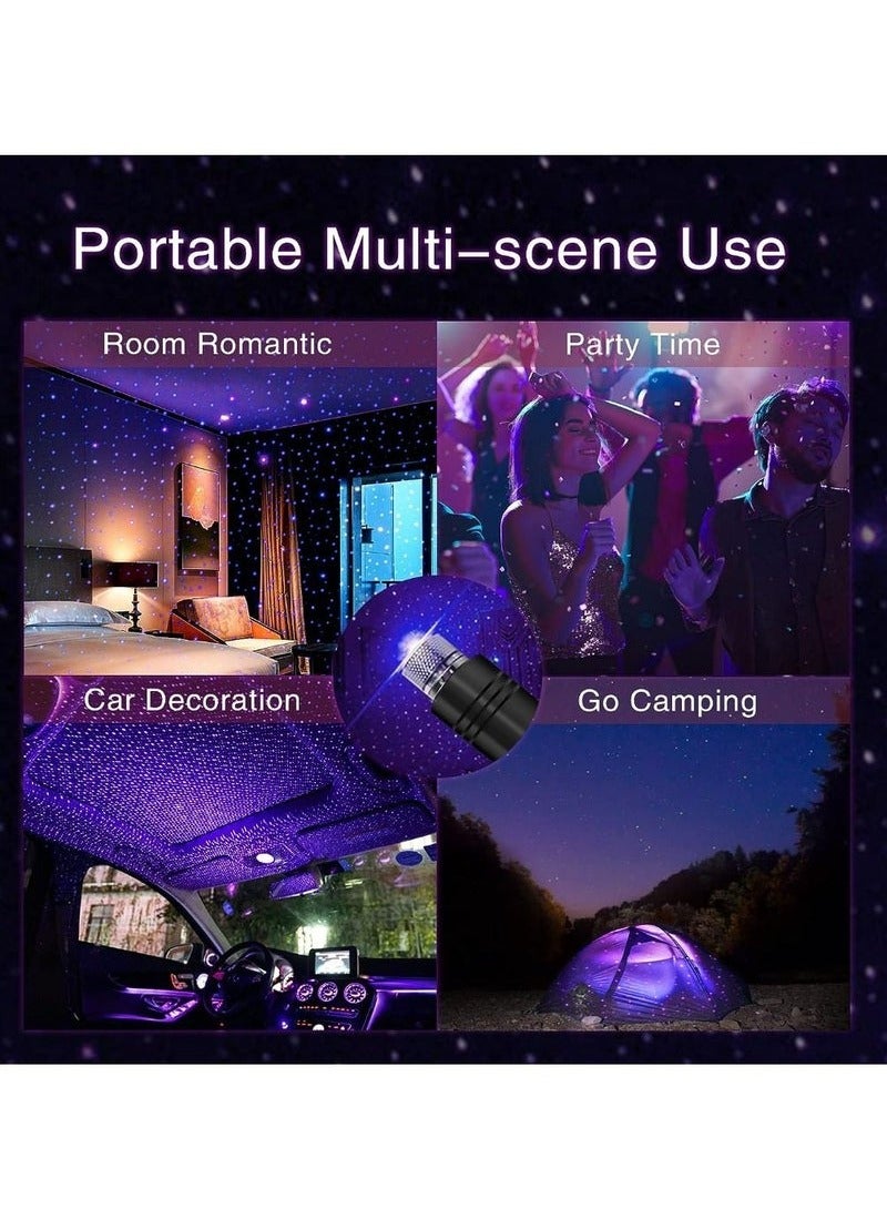 Generic Star Projector Night Light, Car Accessories for Women and Men, Romantic Car Led Lights Interior, Adjustable Interior Car Lights Fit Car, Bedroom, Car Decor, Room Decor, Home Decor, Plug and Play  - Image 5