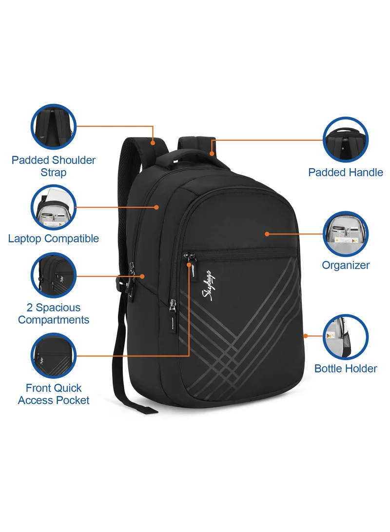 Skybags Arthur (NEW) Laptop Backpack (H) Black