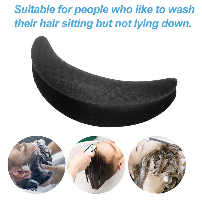 woobles Shampoo Bowl Gel Neck Cushion, Silicone Hair Washing Head Rest Pillow Durable Comfortable Pillow Sink Neck Cushion Salon Washing Sink Basin for Salon Home - Image 5