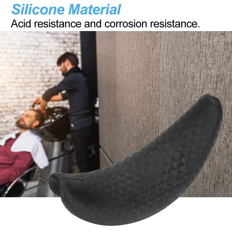woobles Shampoo Bowl Gel Neck Cushion, Silicone Hair Washing Head Rest Pillow Durable Comfortable Pillow Sink Neck Cushion Salon Washing Sink Basin for Salon Home - Image 3