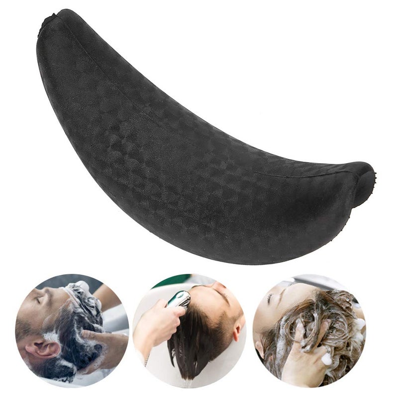 woobles Shampoo Bowl Gel Neck Cushion, Silicone Hair Washing Head Rest Pillow Durable Comfortable Pillow Sink Neck Cushion Salon Washing Sink Basin for Salon Home - Image 1