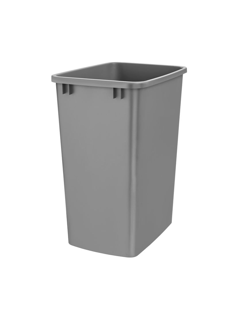 Rev-A-Shelf RevAShelf 35 Quart Waste Bin Silver 