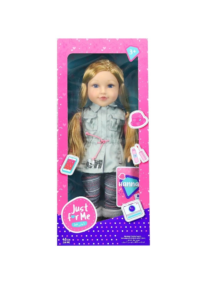 Just for Me Just For Me Hannah Doll (45 cm)  - Image 1