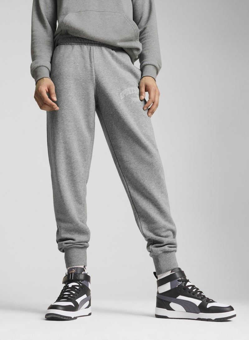 بوما بنطال رياضي للرجال من تشكيلة ESS+ LOGO LAB - Image 1