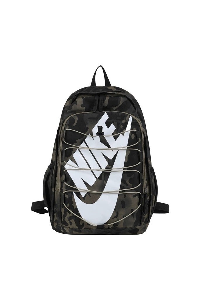 Jordans 【School season】 Printed Large Capacity Zipper Backpack School Bag Student Backpack Classic Backpack Laptop Backpack Colorful Backpack 
