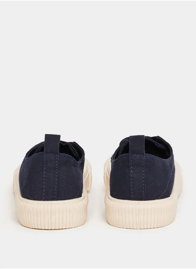Styli Canvas Lace Up Casual Shoes
