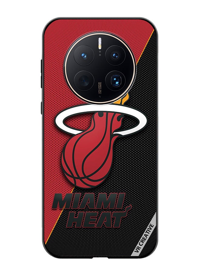 VR CREATIVE Protective Case Cover For Huawei Mate 50 Pro Miami Heat Design Multicolour - Image 1