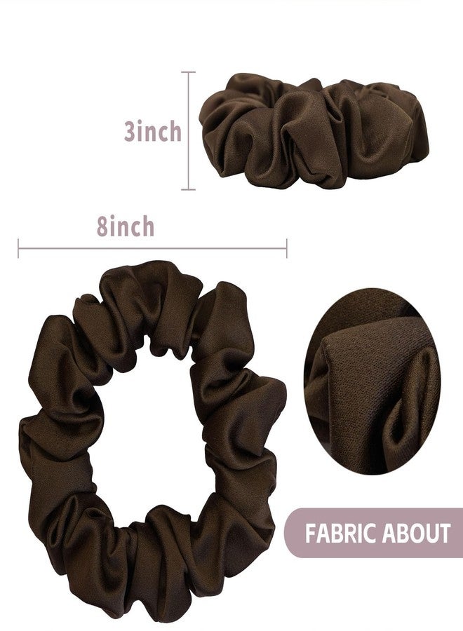 NYTERRAX Yoga Mat Scrunchie – Stylish Yoga Mat Strap – Stretch-Fit for All Standard Mats – Lightweight, Travel-Friendly(Mat Excl.) (Brown) - Image 2