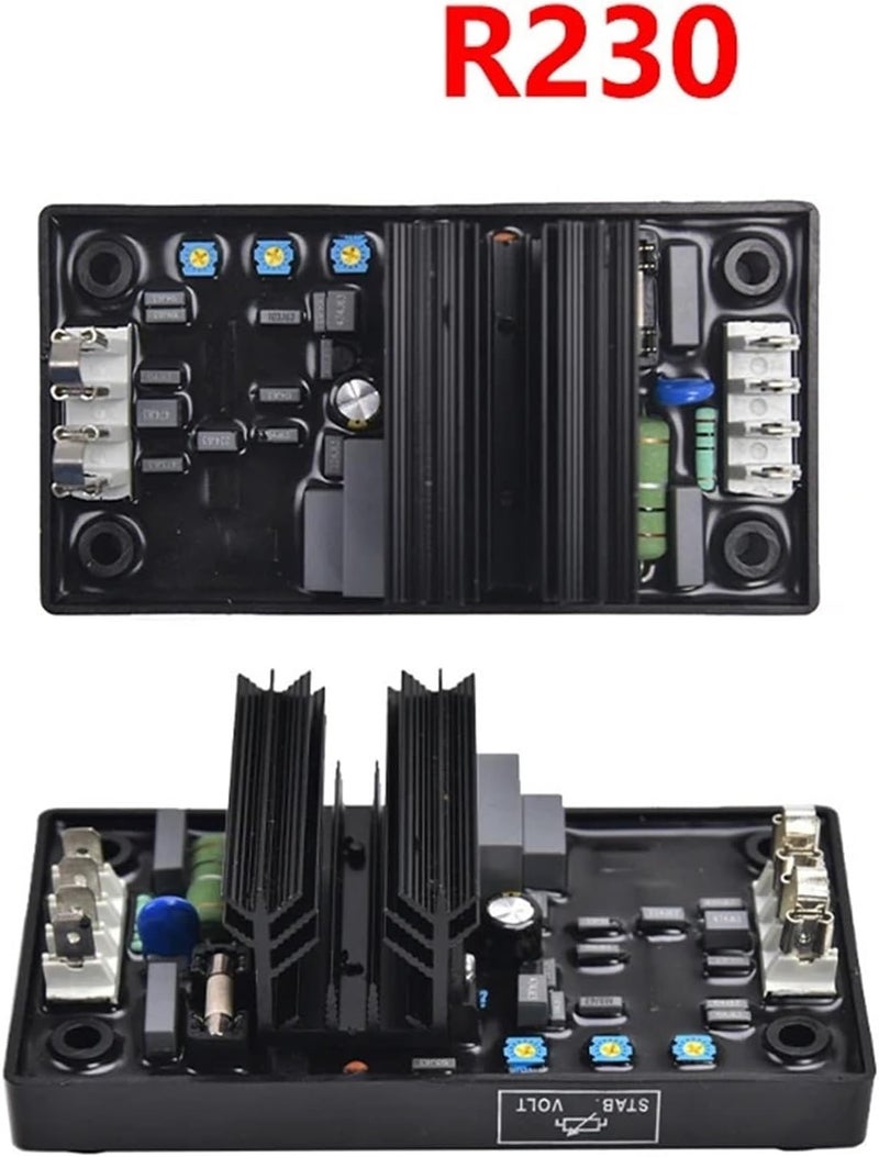 Automatic Voltage Regulator R230 Generator Automatic Voltage stabilizer 220V 380V AC Three-Phase Diesel Power Supply Switch Adjustable Controller - Image 3