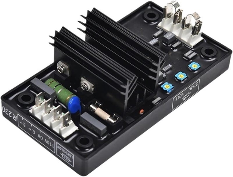 Automatic Voltage Regulator R230 Generator Automatic Voltage stabilizer 220V 380V AC Three-Phase Diesel Power Supply Switch Adjustable Controller - Image 1