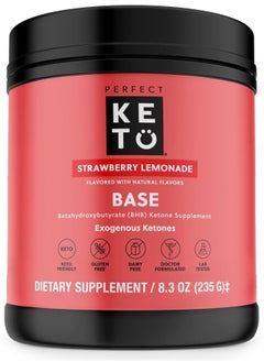Perfect Keto Exogenous Ketones Powder, BHB Beta-Hydroxybutyrate Salts Supplement, Best Fuel for Energy Boost, Mental Performance, Mix in Shakes, Milk, Smoothie Drinks for Ketosis – Chocolate, 8.57 oz (243 grs)  - Image 1