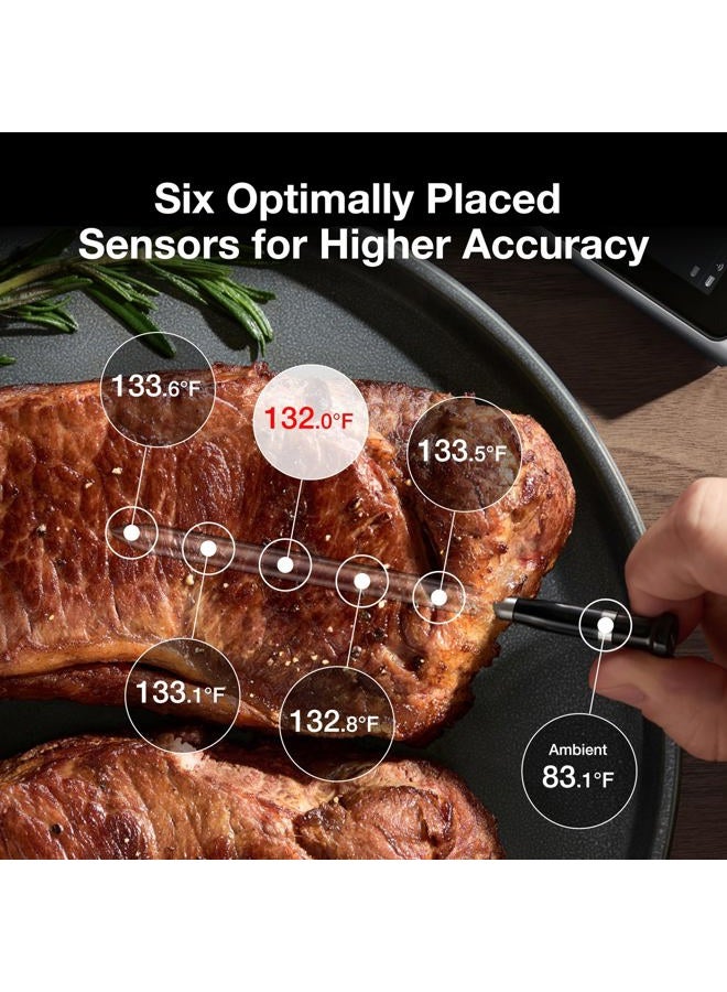 Typhur Sync WiFi Wireless Meat Thermometer Digital, 2 Probes, Smart Base, LCD Display, Unlimited Range, Bluetooth 5.4, Improved Stability, NIST-Certified Accuracy, BBQ, Grill, Smoker, Oven, Kitchen - Image 5
