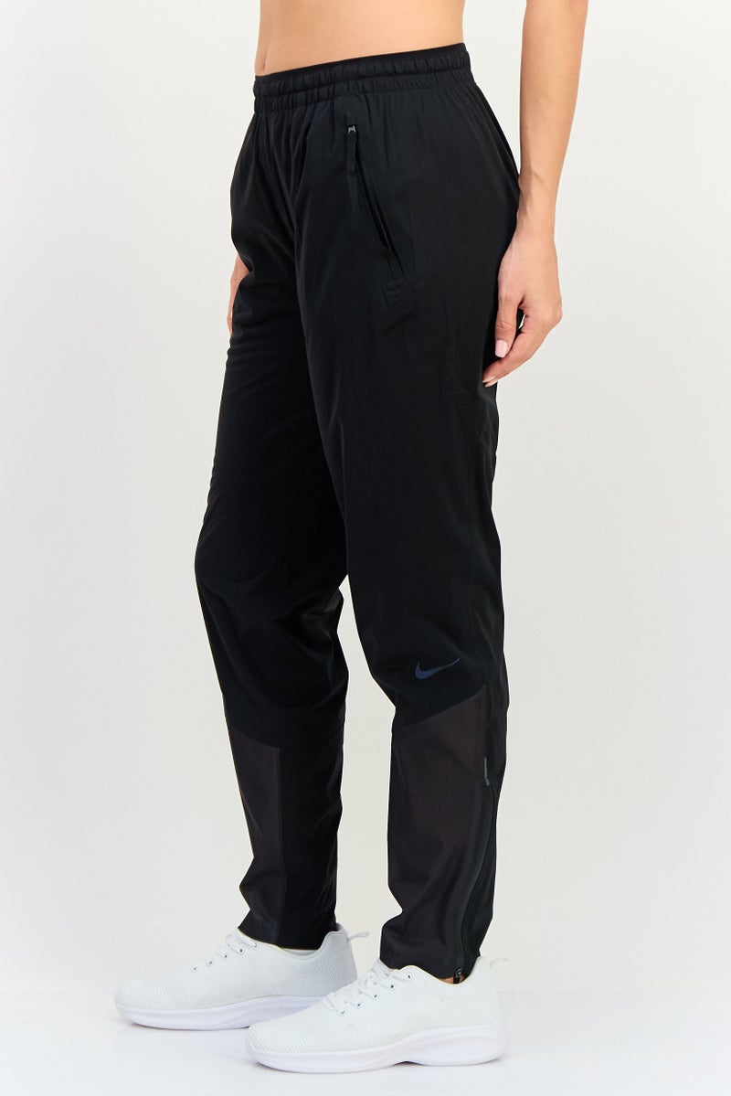 Nike Women Storm Fit Brand Logo Running Track Pants, Black - Image 3