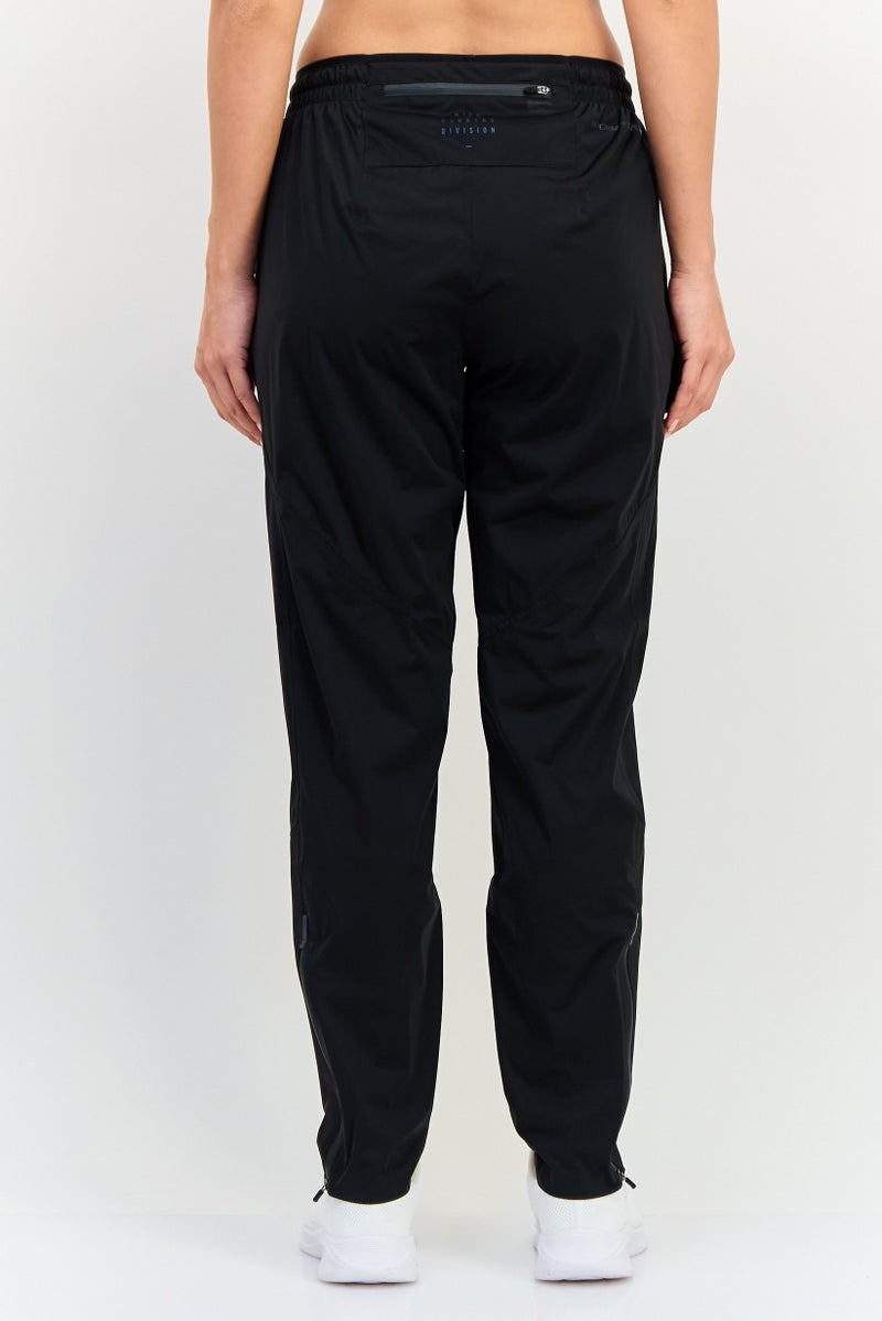 Nike Women Storm Fit Brand Logo Running Track Pants, Black - Image 4