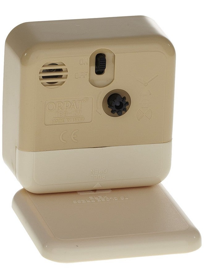 Orpat Beep Alarm Clock (Gold, TBB-157) - Image 2