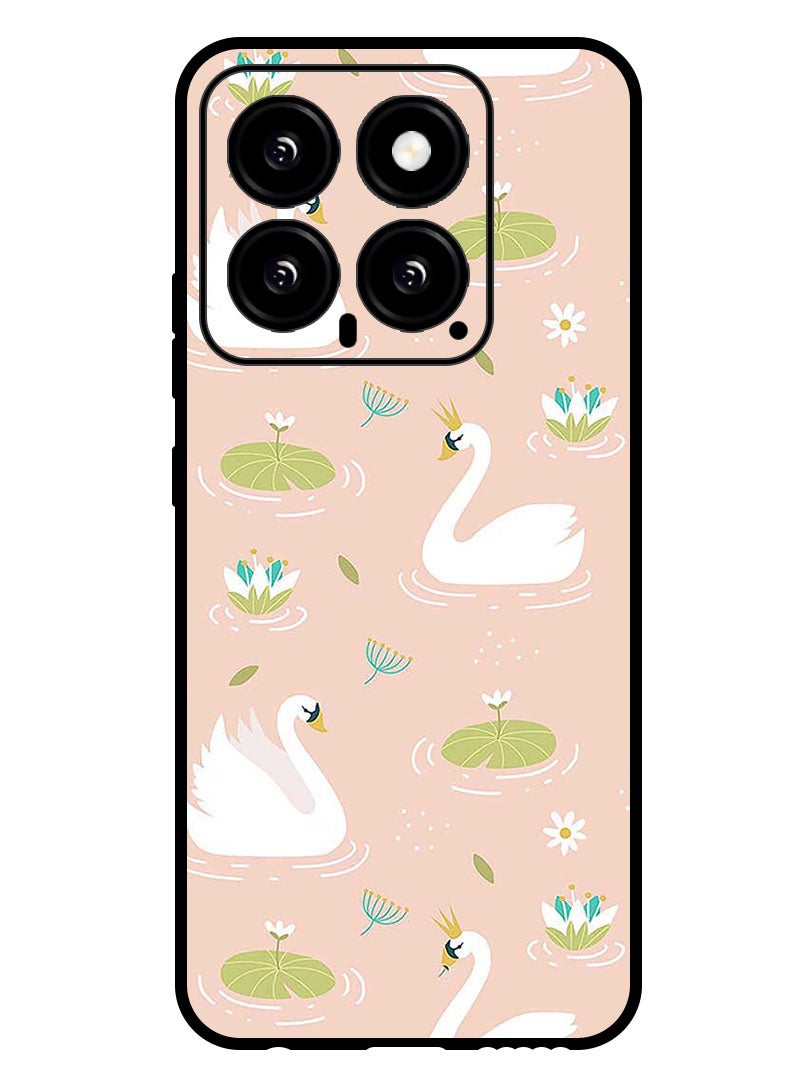 Theodor Protective Case Anti Scratch Shock Proof Bumper Cover For Xiaomi 14 Swans - Image 1