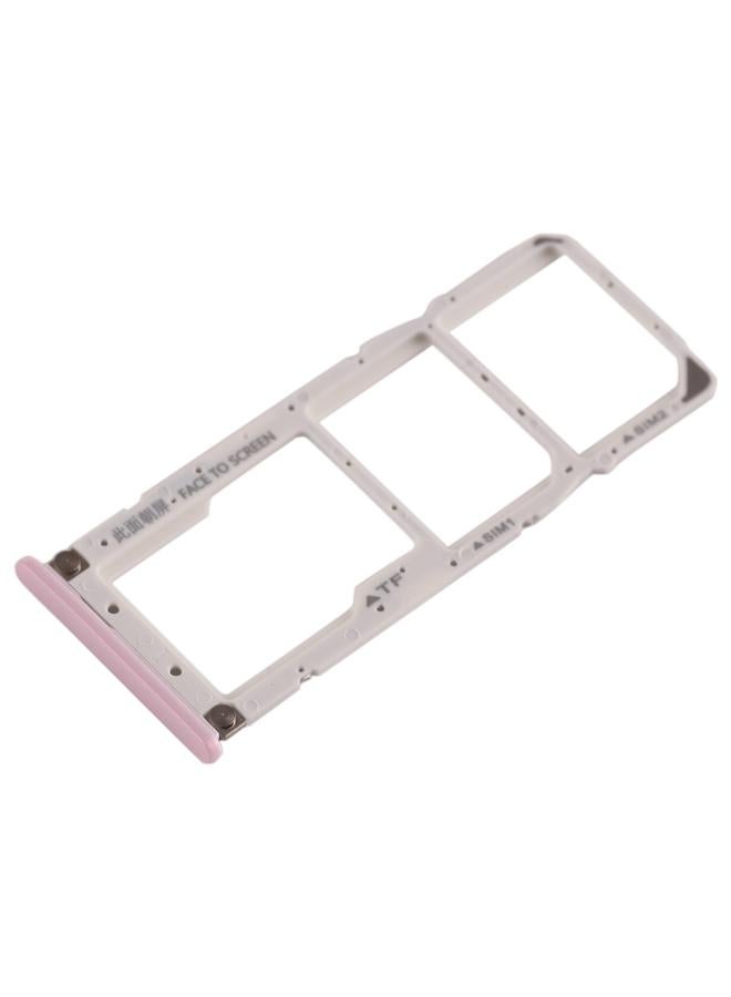 erorex SIM Card Tray + SIM Card Tray + Micro SD Card Tray for Xiaomi Mi Play(Pink) - Image 3