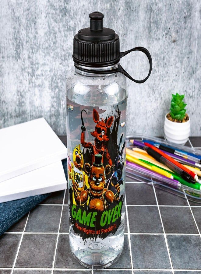 Silver Buffalo Five Nights at Freddy's Special Delivery Game Over Group 33.8oz Sports Water Bottle - Image 5