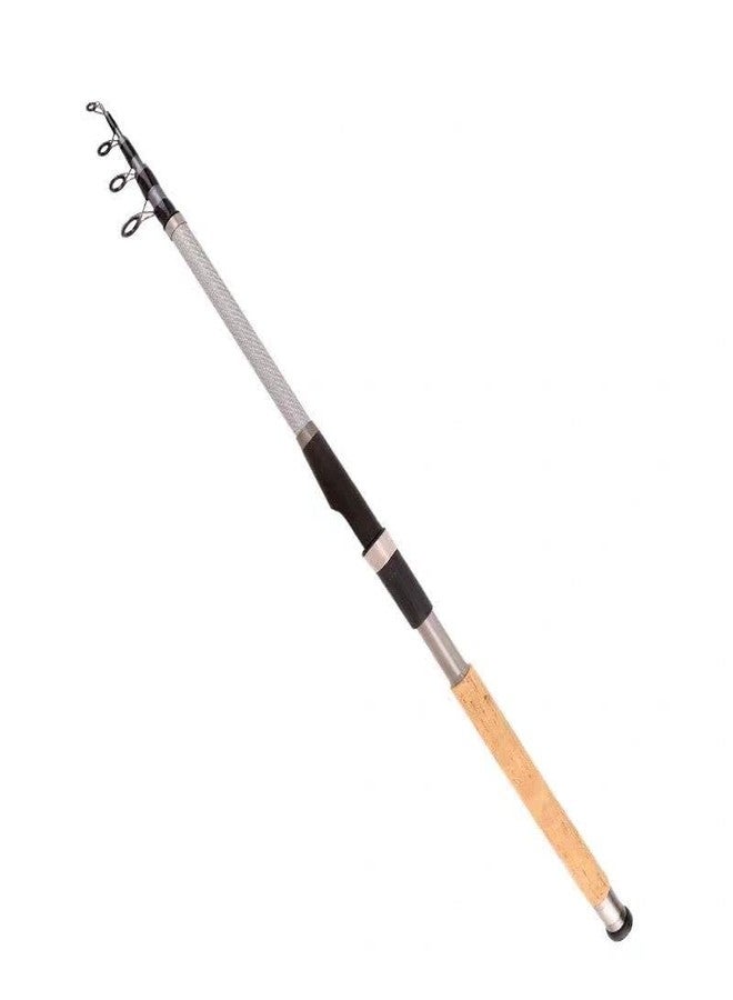 SHIVEXIM Fishing Stick, Rotating Rod Carbon Telescopic Fishing Rod, Portable Bait Rod, Long Wooden Handle Fishing Rod Fishing Tackle - Image 1
