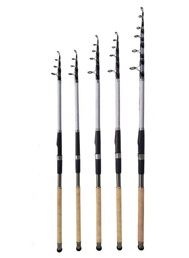 SHIVEXIM Fishing Stick, Rotating Rod Carbon Telescopic Fishing Rod, Portable Bait Rod, Long Wooden Handle Fishing Rod Fishing Tackle - Image 4