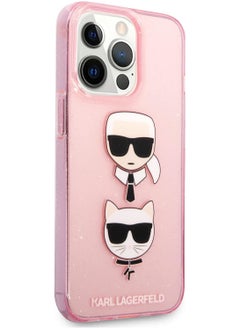 Karl Lagerfeld TPU Full Glitter Case With Embossed Karl & Choupette Head For iPhone 13 Pro (6.1") - Pink - pzsku/Z8CEBBD82F2F9BE2BD428Z/45/_/1698216250/5159e4f9-e335-4a8a-b57f-69580d7a525d