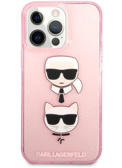 Karl Lagerfeld TPU Full Glitter Case With Embossed Karl & Choupette Head For iPhone 13 Pro (6.1") - Pink - pzsku/Z8CEBBD82F2F9BE2BD428Z/45/_/1698216251/3427a2be-e5c7-40aa-9041-92fa791219e0