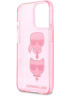 Karl Lagerfeld TPU Full Glitter Case With Embossed Karl & Choupette Head For iPhone 13 Pro (6.1") - Pink - pzsku/Z8CEBBD82F2F9BE2BD428Z/45/_/1698216313/4bac1448-46e6-4ec3-a79e-855ab7be47ed