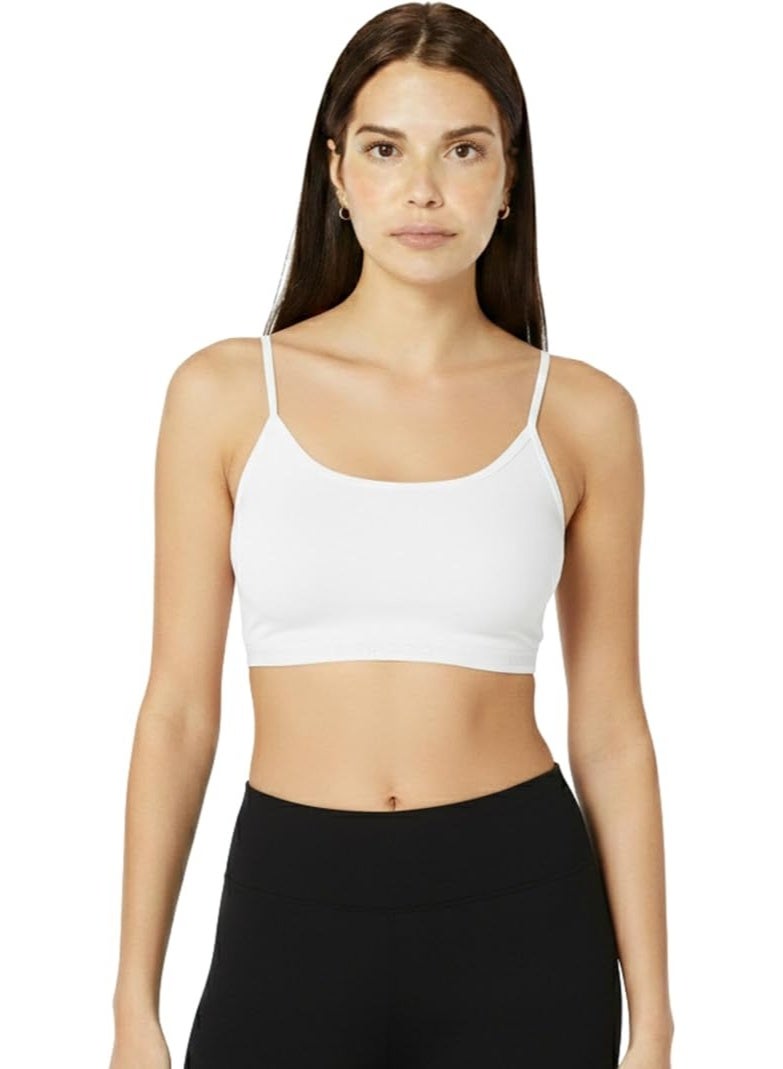 Comodo Women's Cotton Basic Soft Bra, Thin Strap Non Padded - Image 1