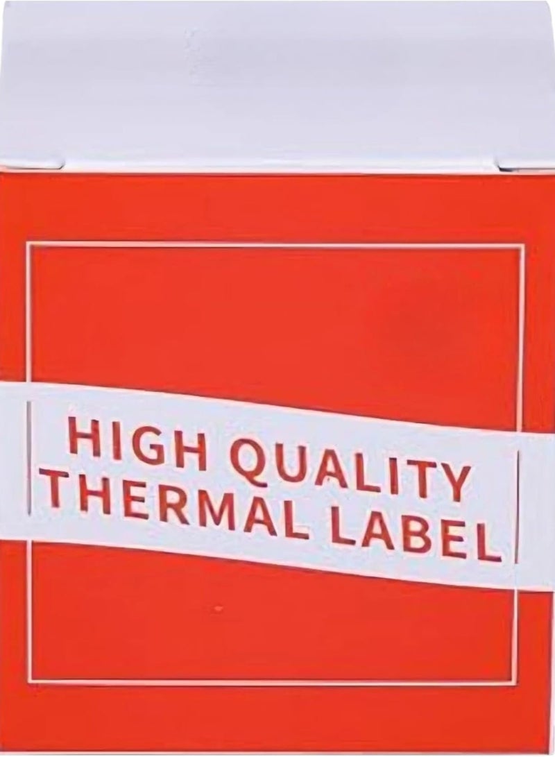 Label Printer Stickers 30x20mm Self-Adhesive White Roll for M110 Thermal Printer, Waterproof Barcode Name Tags for Office, Home, Organization, Shipping, Compatible Label Paper - Image 2