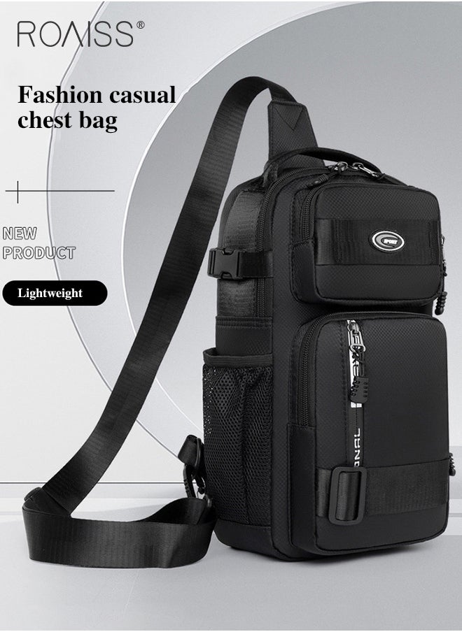 Large Capacity Waterproof Chest Bag Men'S Outdoor Travel Sports Shoulder Bag Adjustable Shoulder Strap Multifunctional Chest Bag - pzsku/Z8CEBD5A90B4C5835C349Z/45/_/1721703165/c80ce6a0-a371-4e49-86e7-5861f89b362e