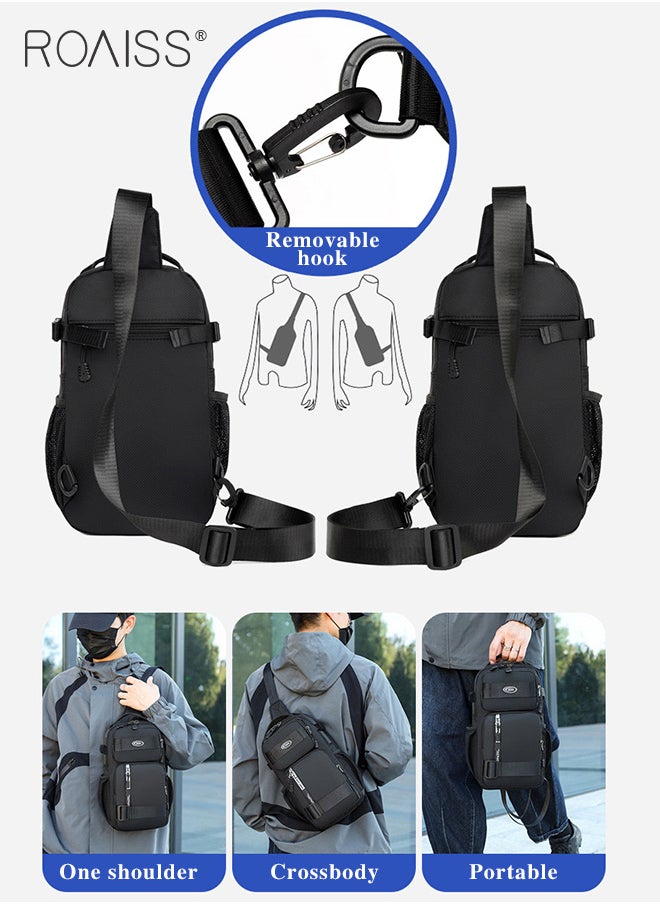 Large Capacity Waterproof Chest Bag Men'S Outdoor Travel Sports Shoulder Bag Adjustable Shoulder Strap Multifunctional Chest Bag - pzsku/Z8CEBD5A90B4C5835C349Z/45/_/1721703168/250bedd9-e3ad-44c2-89f0-e633ad1d8728