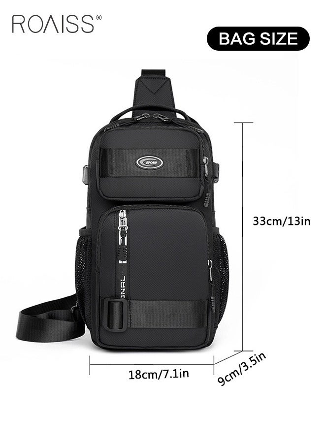 Large Capacity Waterproof Chest Bag Men'S Outdoor Travel Sports Shoulder Bag Adjustable Shoulder Strap Multifunctional Chest Bag - pzsku/Z8CEBD5A90B4C5835C349Z/45/_/1721703199/12672cce-b651-445f-91f5-87a789309768