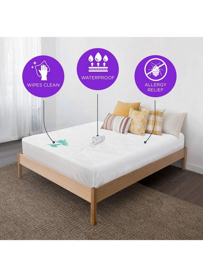SHOPBEDDING ShopBedding Plastic Mattress Protector - Heavy Duty, Twin Size Fitted Vinyl - Plastic Mattress Cover, Rubber Sheets for Bedwetting Adult or Child, 100% Waterproof Sheets for Bed - Blissford  - Image 2