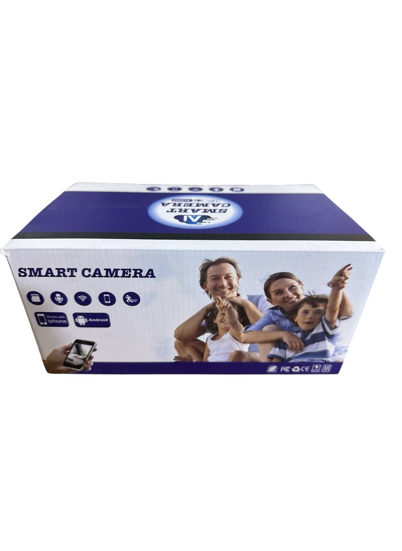 Generic - Smart surveillance camera with excellent clarity, supports mobile connection, equipped with Wi-Fi and various alarm systems, supports cloud storage, memory card and microphone - Image 1