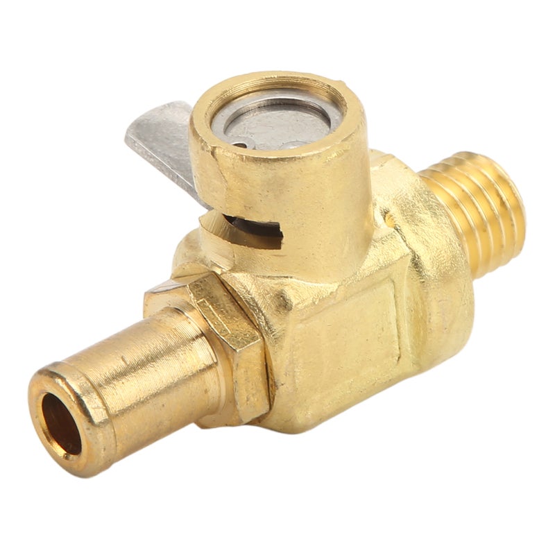 F109 Oil Pan Drain Valve Metal 1.5 Thread Quick Engine Oil Drain Switch with Straight Hose End for Cars Light Trucks Vans Commercial Engines - Image 5