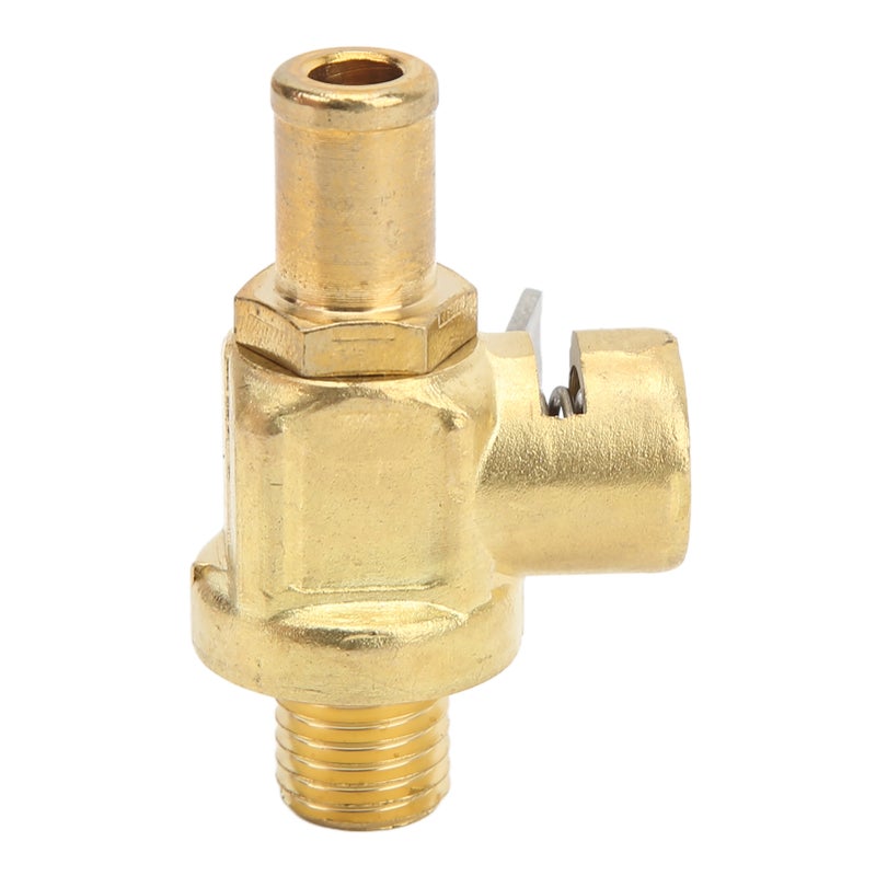 F109 Oil Pan Drain Valve Metal 1.5 Thread Quick Engine Oil Drain Switch with Straight Hose End for Cars Light Trucks Vans Commercial Engines - Image 3