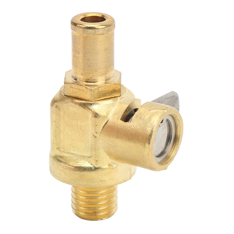 F109 Oil Pan Drain Valve Metal 1.5 Thread Quick Engine Oil Drain Switch with Straight Hose End for Cars Light Trucks Vans Commercial Engines - Image 2