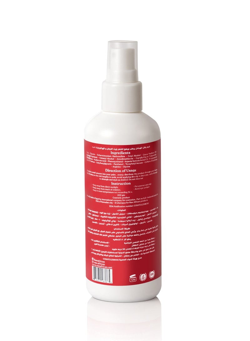 Raw African Hydra Nourish Leave‑In Conditioner - 200 ml - Image 2