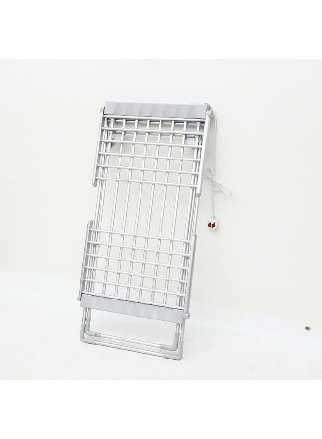 Folding Electric Clothes Drying Rack with Temperature Controller & Timer | Portable Winged Electric Clothes Dryer for Balcony & Indoor Use | Energy-Efficient Heated Laundry Airer - Image 4