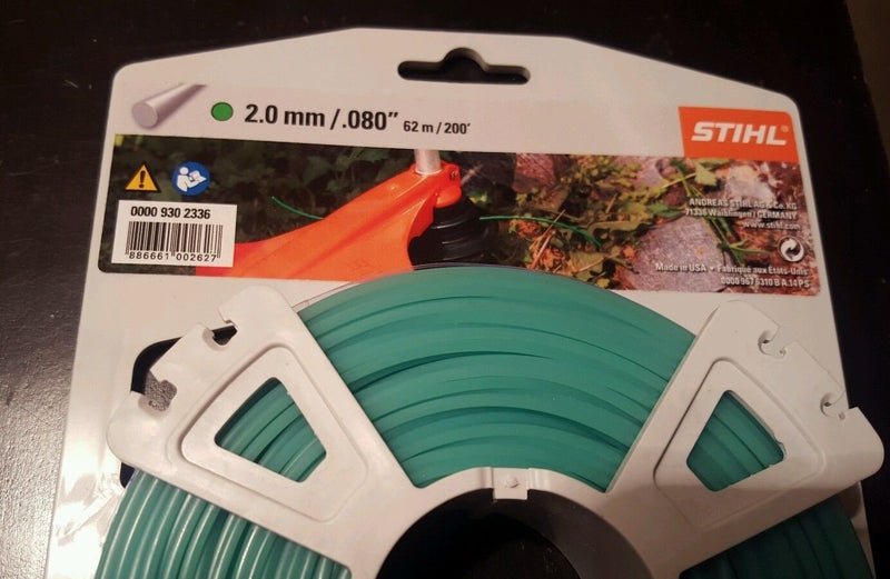Stihl 000 930 2336 Round Strimmer Line 2.0 mm Green - Image 2