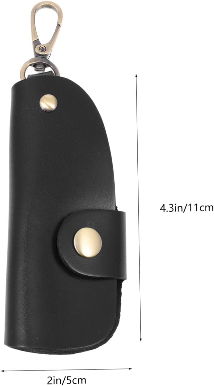 Genuine Leather Key Holder for Car Key Waist Pouch Car Key Key Storage Case Auto Key Waist Case Waist - Image 1