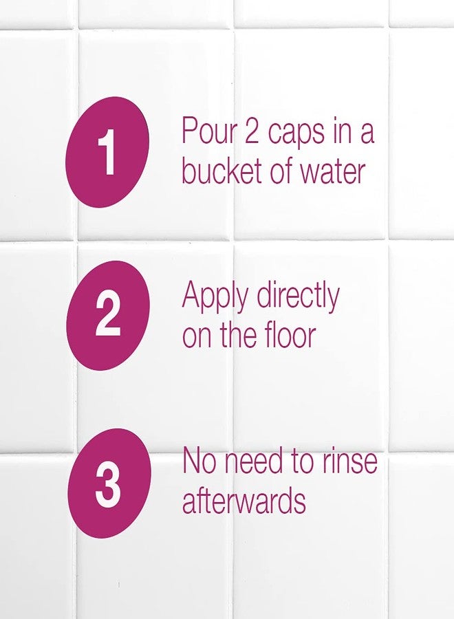 سى اى اف منظف الأرضيات متعدد الأغراض CIF برائحة الأوركيد البرية، لامع ونظيف ومنعش، 950 مل (عبوة من قطعتين) - Image 4