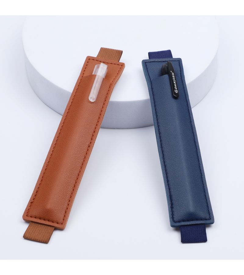 Black Adjustable Pen Holder Case for School Office Travel Lightweight Storage - Image 3