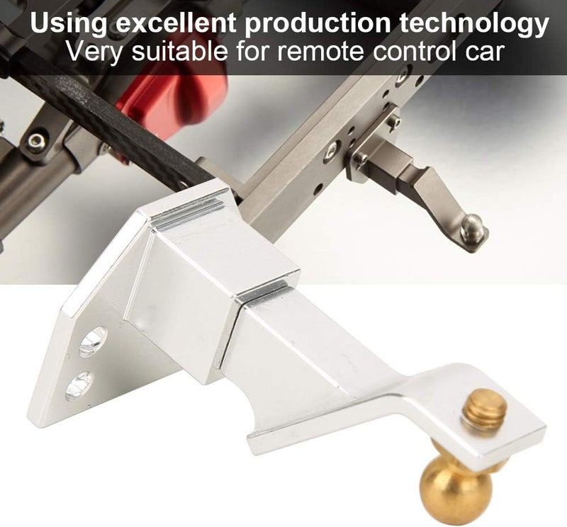 comfrt RC Trailer Hook, 1/10 Metal Towing Hitch Shackles Trailer Hook for D90 RC SCX10 CC01 - Image 4