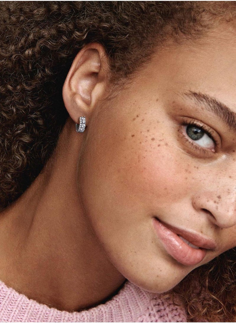 باندورا أقراط خطافية بأحجار زركون - Image 2